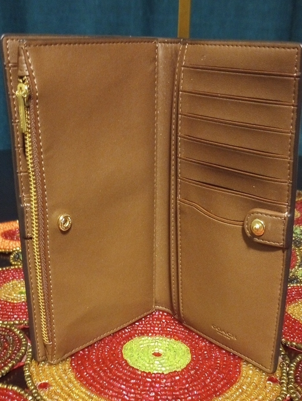 New Coach Slim Wallet CW661 - Picture 13 of 17